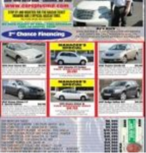 Cheseldine Auto Sales |News Paper ad-Grand Opening | Category: Auto Industry