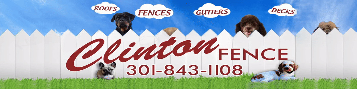 charles county fence company website banner