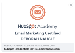 hubspot email marketing certified