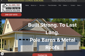 backroad construction and roofing company